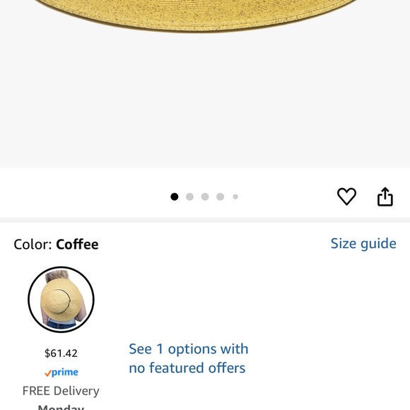 Brand New San Diego Hat Company Women’s Sun Hat - Picture 6 of 8